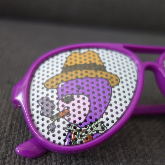 Plastic Purple Aviator Party Shades Featuring inBetweeners #3199 - Picture 4 of 11